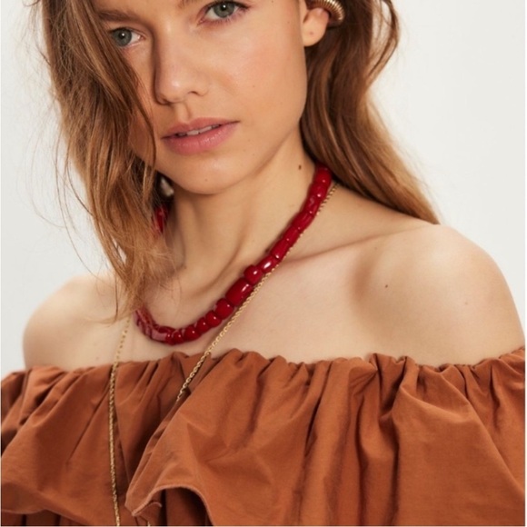 Free People Soleil StoneNecklace NWT